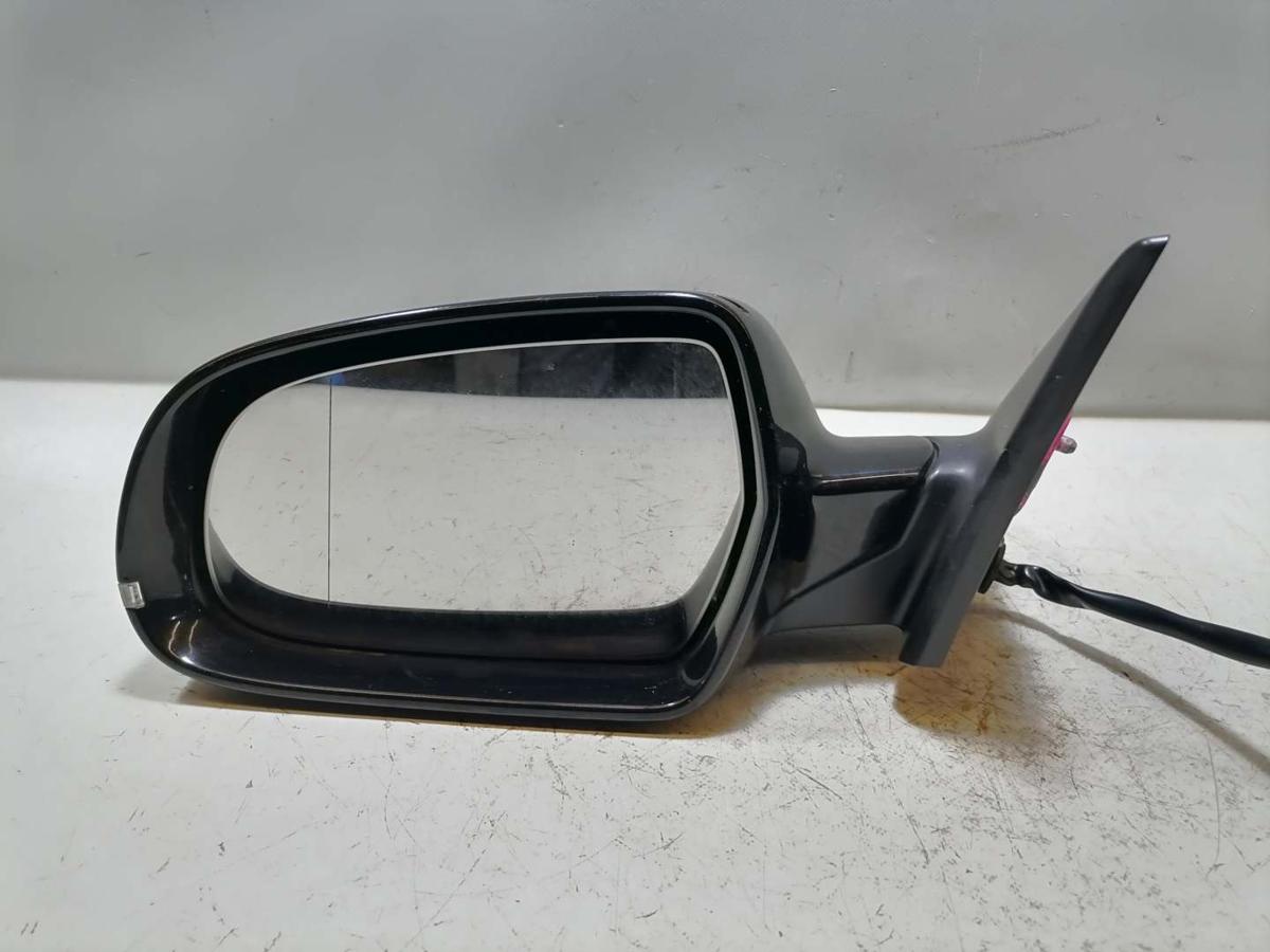 Audi A5 8T original Au&szlig;enspiegel links elektrisch verstellbar beheizt LY9B Brillantschwarz Bj.2009